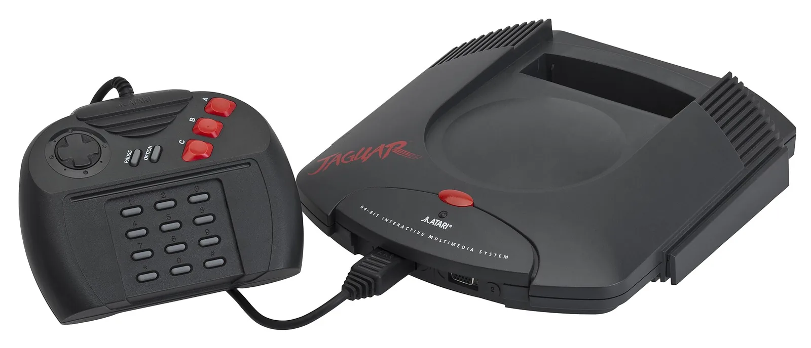 Atari Jaguar con su mando